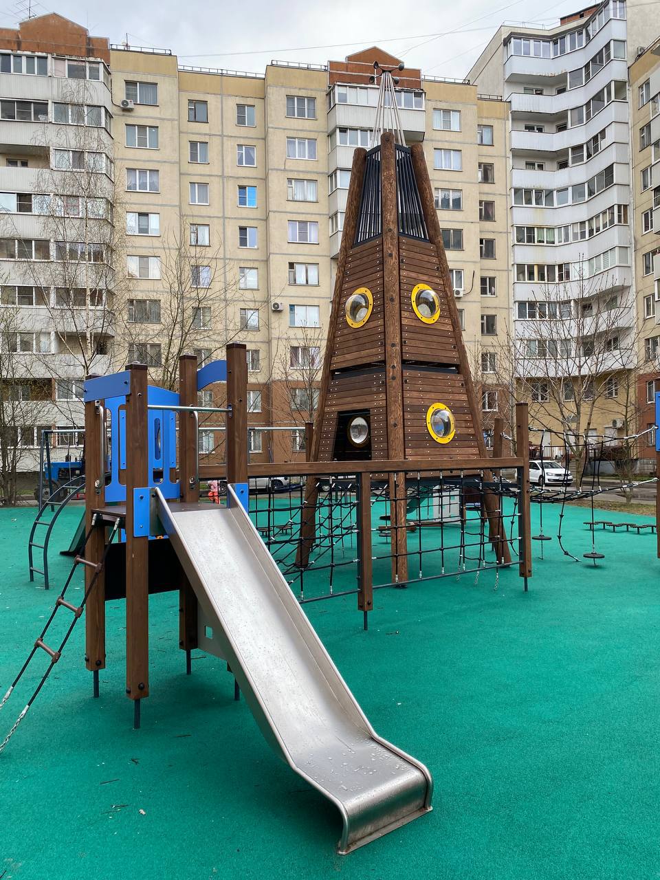 Разработка детской площадки, г. Пушкин
